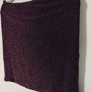 Elegant Purple Women's Skirt